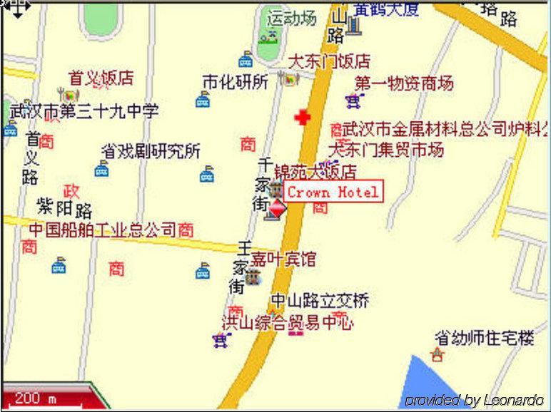 Crown Hotell Wuhan Exteriör bild